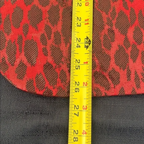 Anne Klein Animal Print Metallic Burgundy Blazer
( New ) - Picture 7 of 10